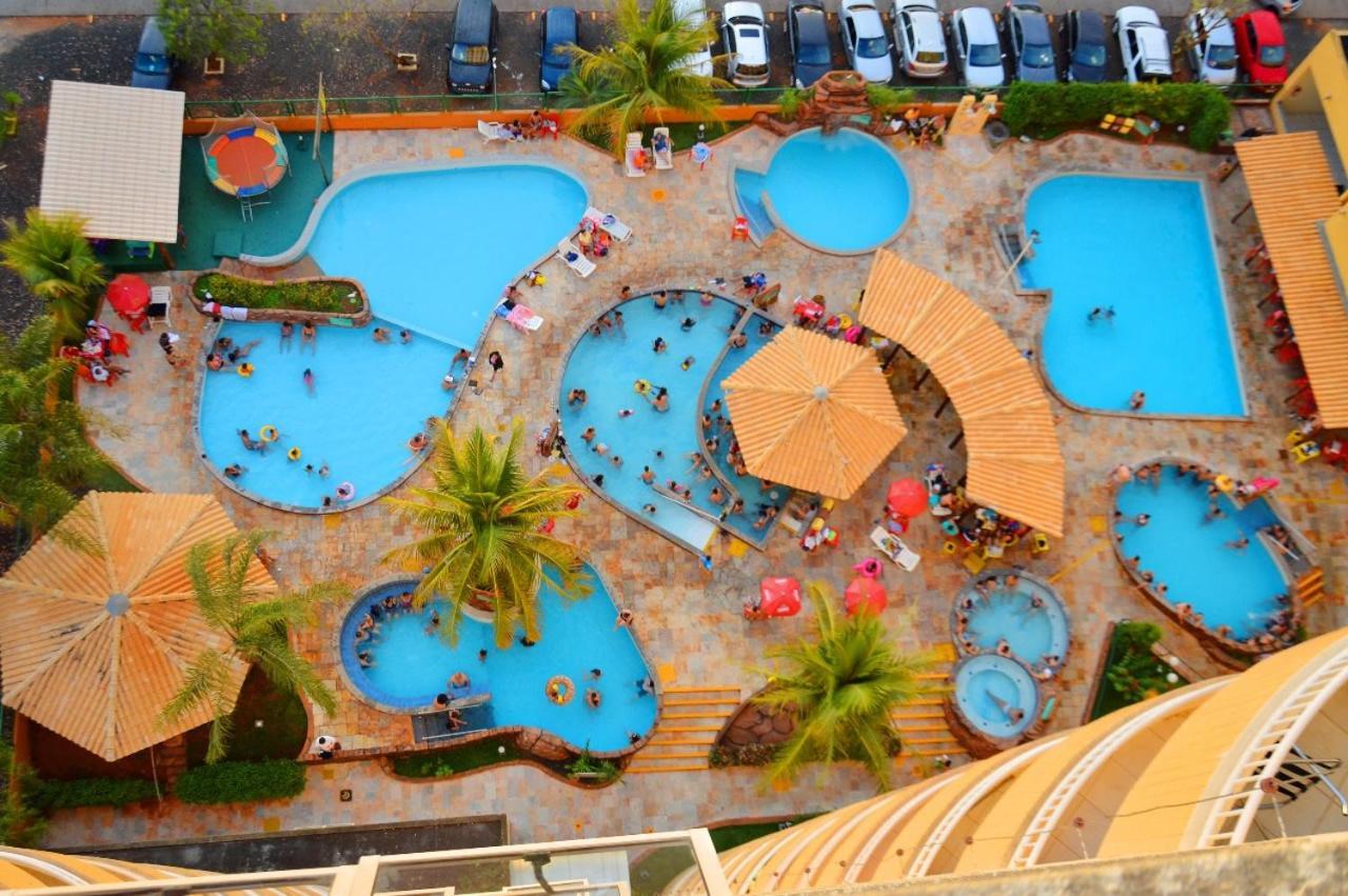 Apto Hotel Thermas Place กัลดัสโนวัส ภายนอก รูปภาพ