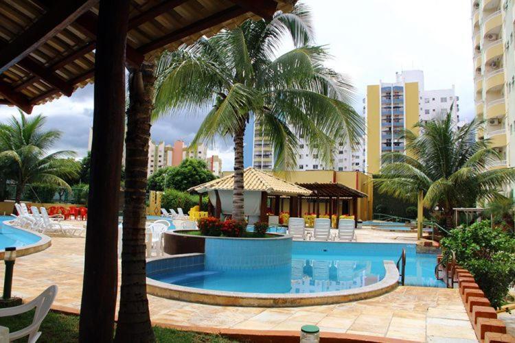 Apto Hotel Thermas Place กัลดัสโนวัส ภายนอก รูปภาพ